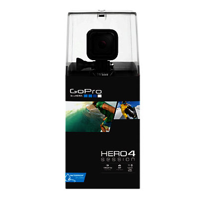 GoPro Hero4 Session Waterproof Camcorder, HD 1080p, 8MP, Wi-Fi, Bluetooth